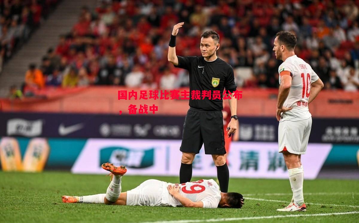 国内足球比赛主裁判员公布,备战中 国内足球比赛主裁判员公布,备战中