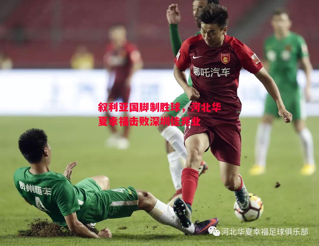 叙利亚国脚制胜球,河北华夏幸福击败深圳佳兆业 叙利亚国脚制胜球,河北华夏幸福击败深圳佳兆业