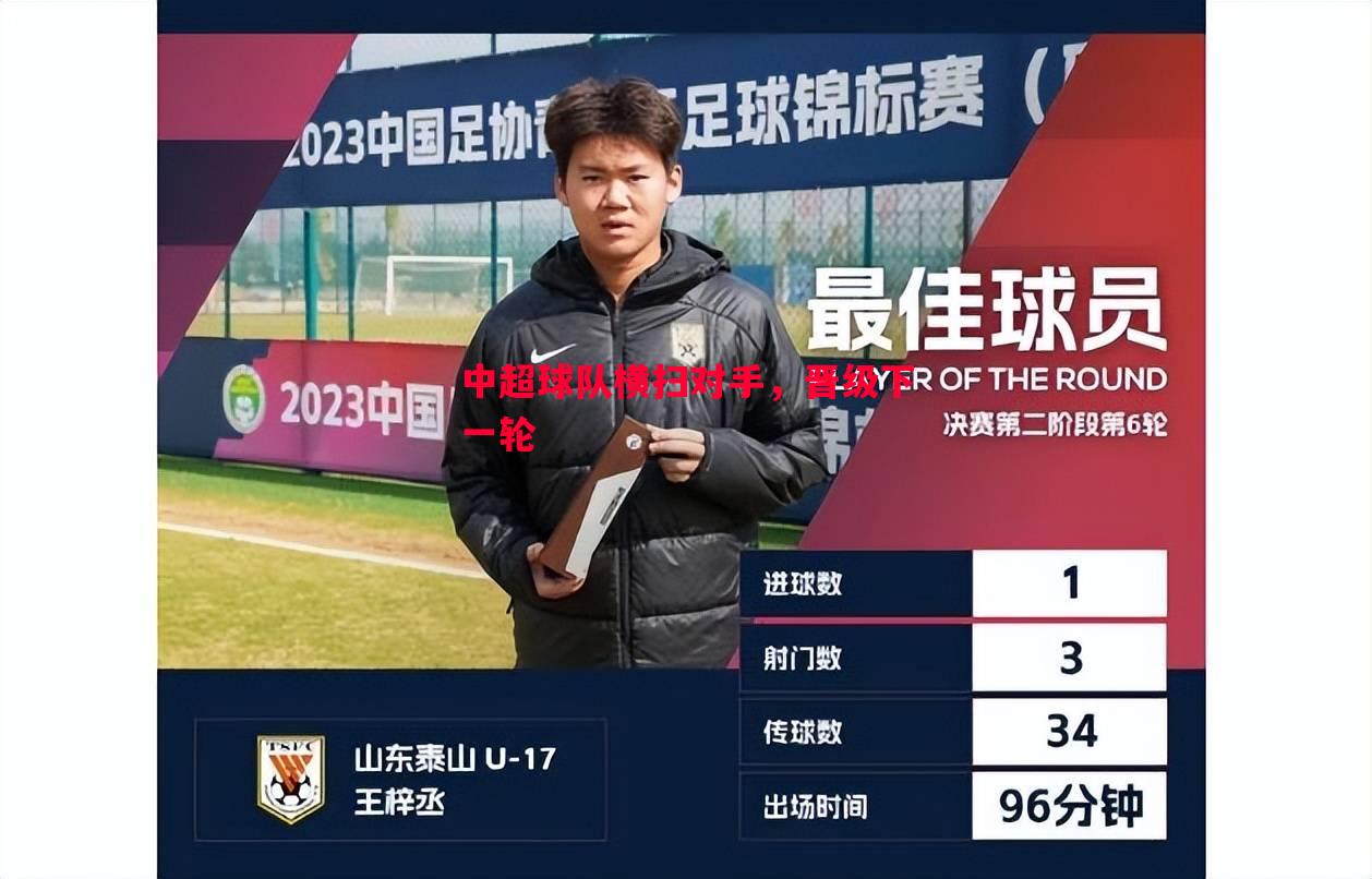 中超球队横扫对手,晋级下一轮 中超球队横扫对手,晋级下一轮